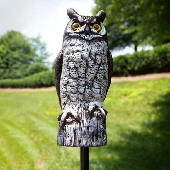 Vintage 1990 Dalen Great Horned Owl Scarecrow - Picture 6 of 8